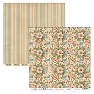 VINTAGE ELEGANCE 12 X 12 SINGLE PAPER SHEET 10PK VINT 04