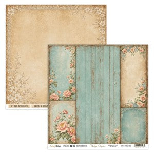 VINTAGE ELEGANCE 12 X 12 SINGLE PAPER SHEET 10PK VINT 06