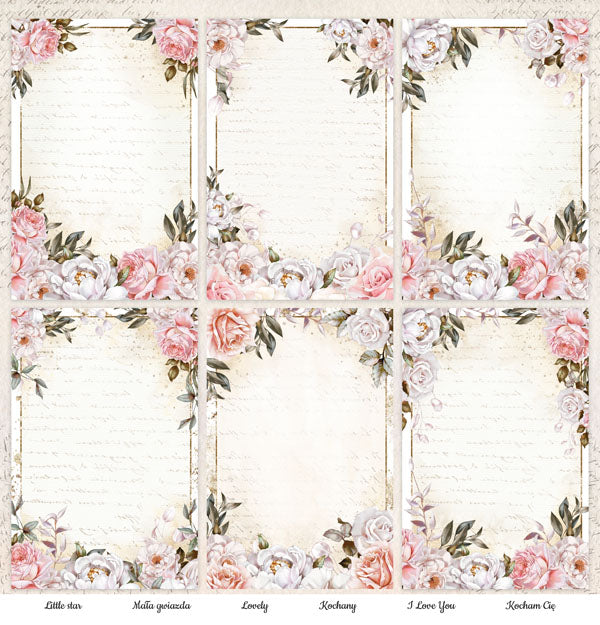 MOMENTS 12X12 SINGLE PAPER SHEET 10PK MOME-06