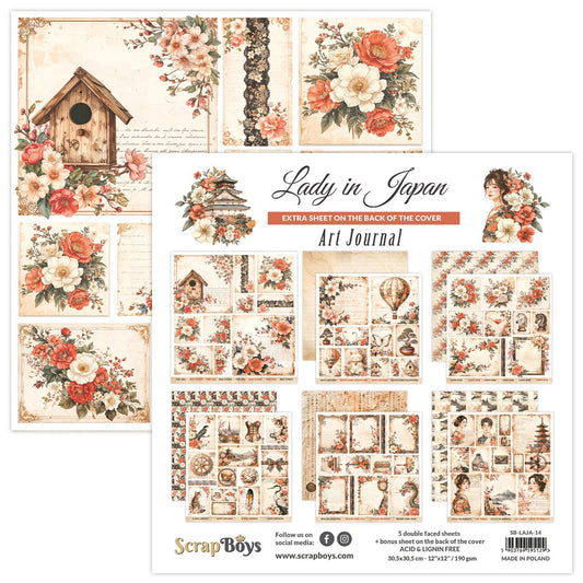 LADY IN JAPAN  ART JOURNAL   LAJA 14