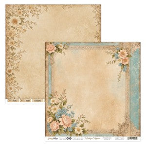 VINTAGE ELEGANCE 12 X 12 SINGLE PAPER SHEET 10PK  VINT 02