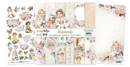 MOMENTS 12 X 12 PAPER SET MOME-08